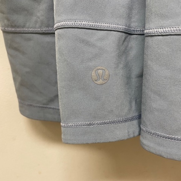 Lululemon Pace Rival Skirt Skort Chambray Sz 8 - Picture 8 of 9